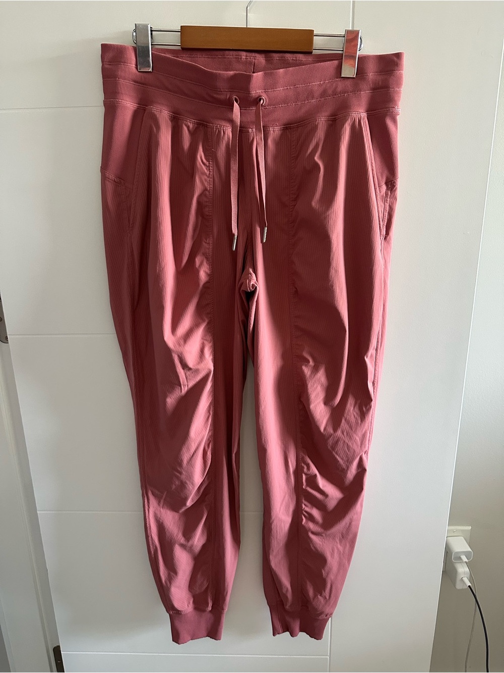 Lululemon Pink Dance Studio Mid Rise Joggers